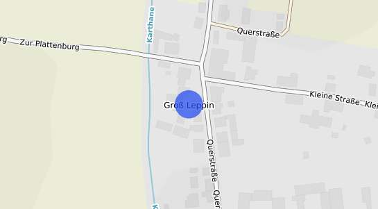 Bodenrichtwertkarte Plattenburg Gross Leppin